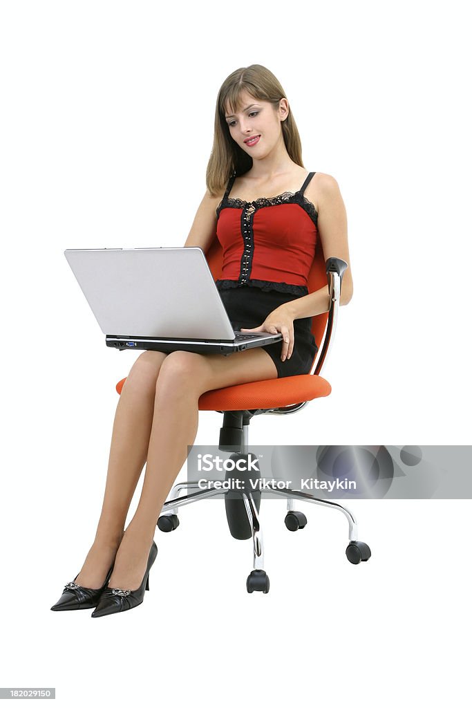 Mulher de cabeça do século 20 - Foto de stock de Acordo royalty-free