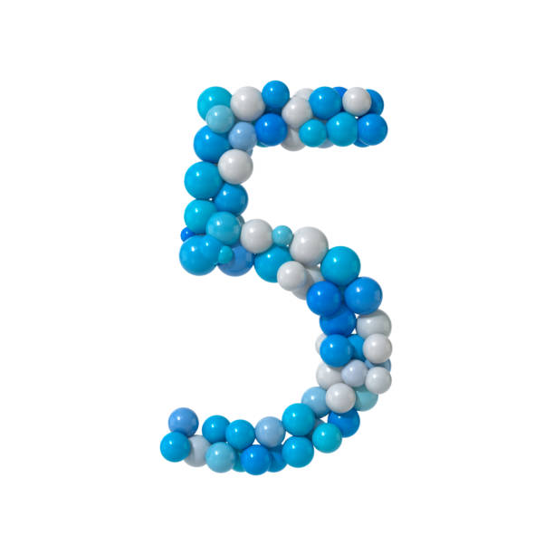 istock Multicolored Particle Sphere Style Alphabet 