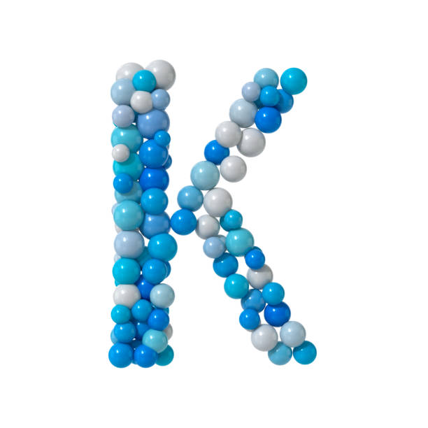 istock Multicolored Particle Sphere Style Alphabet 