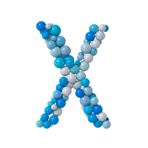 istock Multicolored Particle Sphere Style Alphabet 