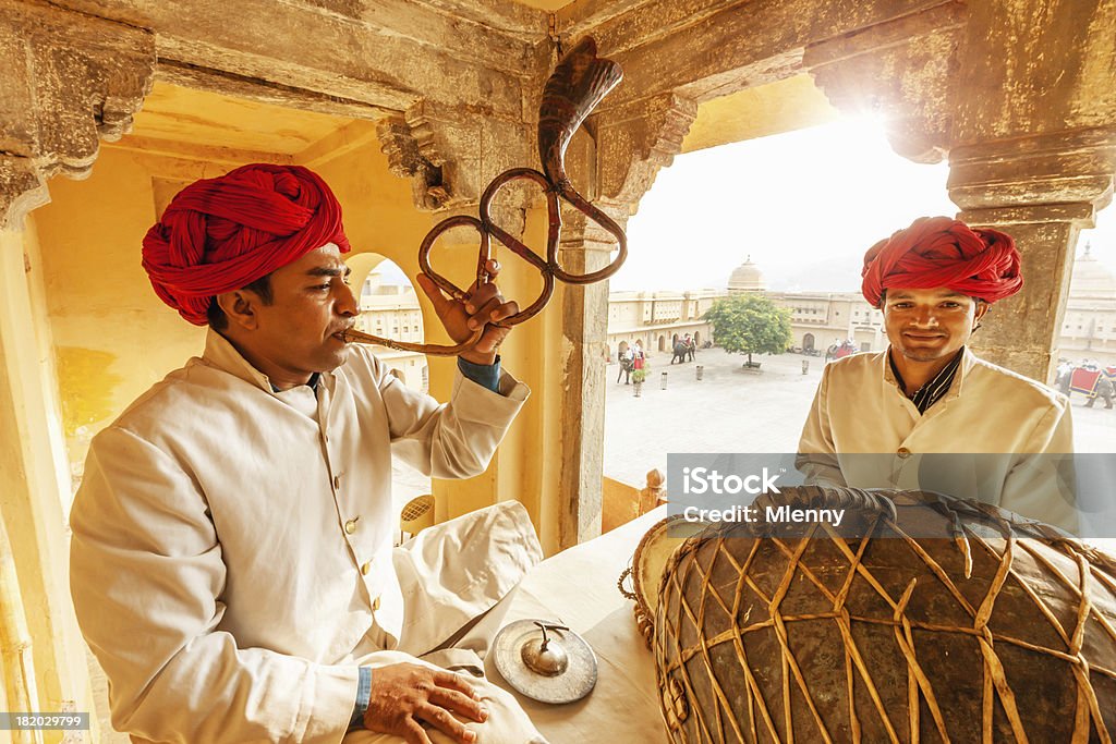 Indiens de musiciens de Jaipur, en Inde - Photo de Jaypour libre de droits