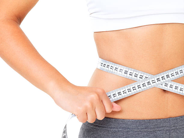 istock Taking control of my waistline 182030322