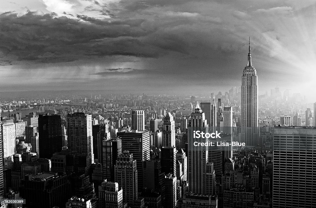 Horizonte, Nova Iorque. - Foto de stock de New York City royalty-free