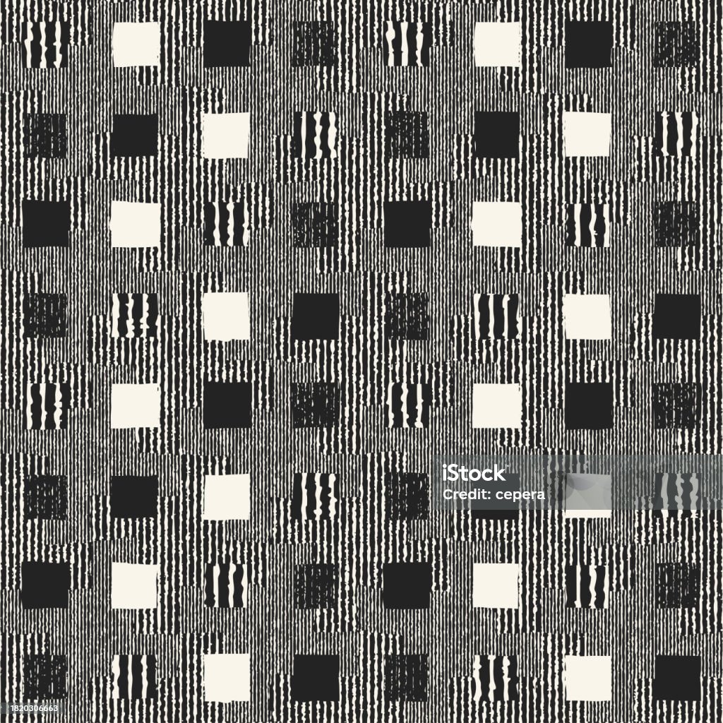 Square Dotted Pattern Monochrome Variegated Square Dot Textured Pattern Stock Illustration ...