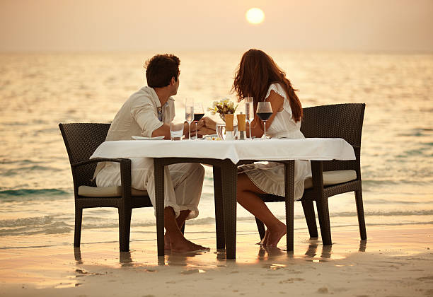 istock There's nothing more romantic than a sunset 182030709
