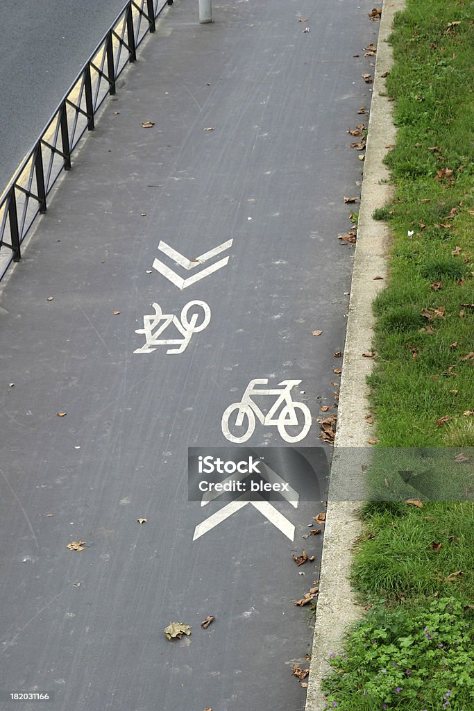 cycle track - Lizenzfrei Asphalt Stock-Foto