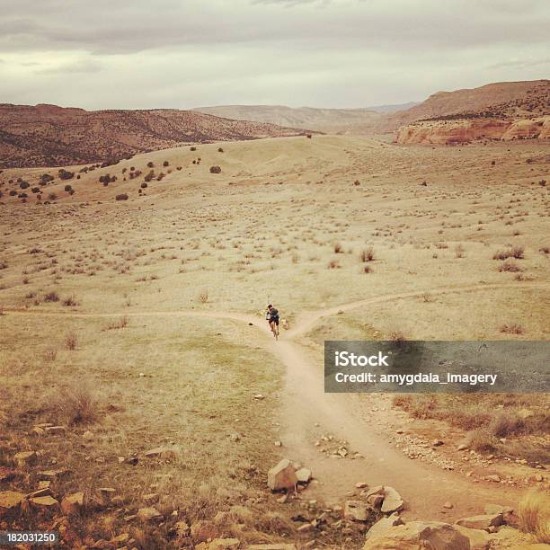 Stock Móvil Desert Ciclismo De Montaña Foto de stock y más banco de imágenes de Actividades recreativas - Actividades recreativas, Adulto, Adulto de mediana edad