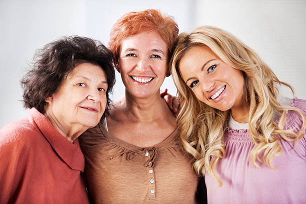 istock Portrait of three generations female. 182033378