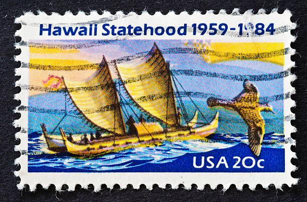 istock Hawaii Statehood Stamp 182033449