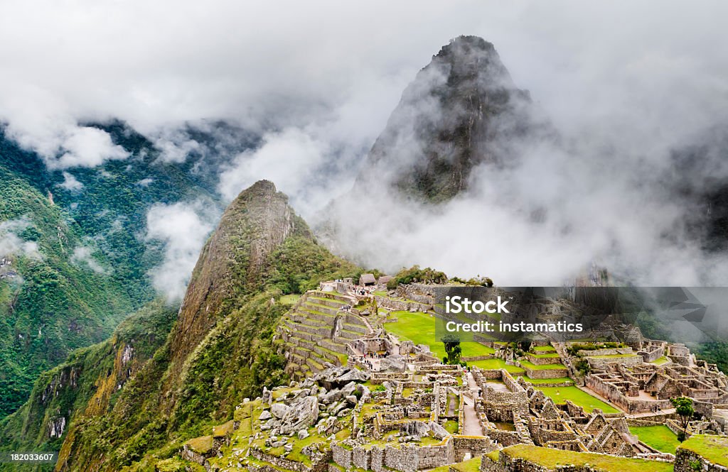 Machu Picchu in Peru - Lizenzfrei Anden Stock-Foto