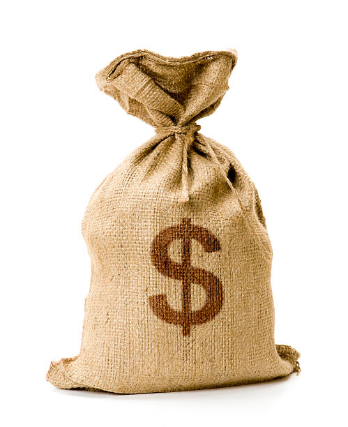Money Bag Money Bag on white. money bag stock pictures, royalty-free photos & images