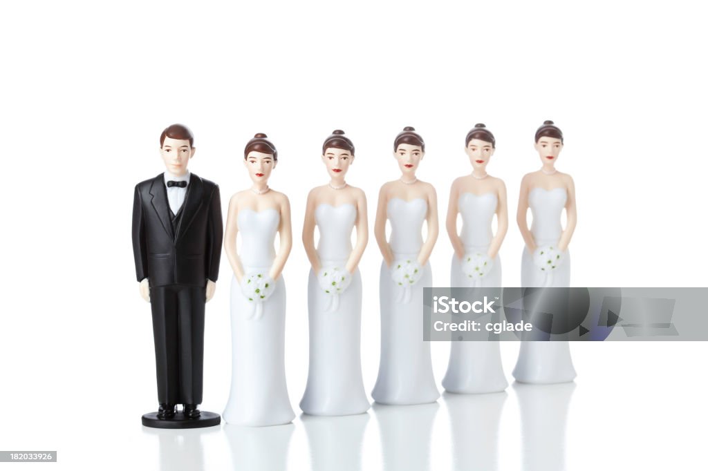 Più matrimoni mogli - Foto stock royalty-free di Poligamia