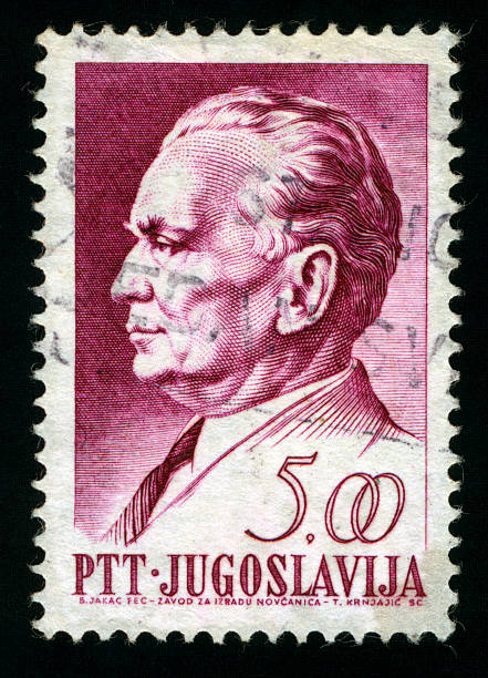 istock Yugoslavian stamp Tito 182033952