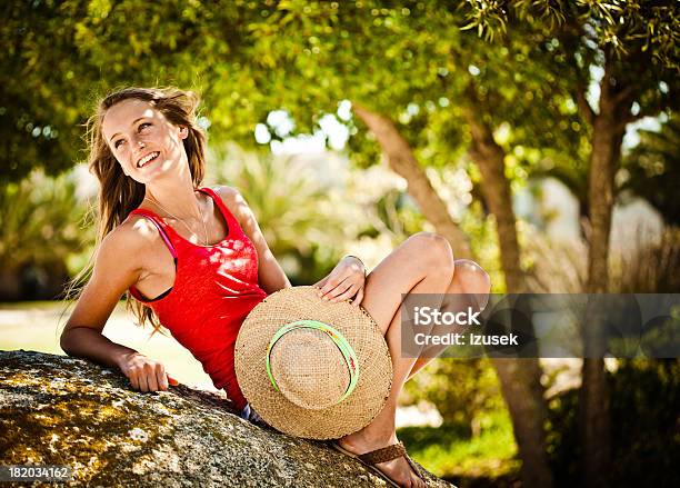 Relaxing In The Park Stock Photo - Download Image Now - 18-19 Years, Adolescence, Adult