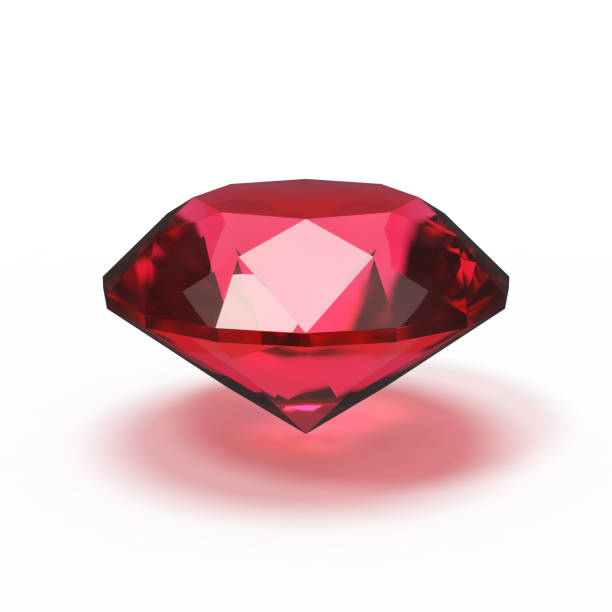 istock Spinel, Red Pink Gemstone, Diamond, Jewelry 1820341772