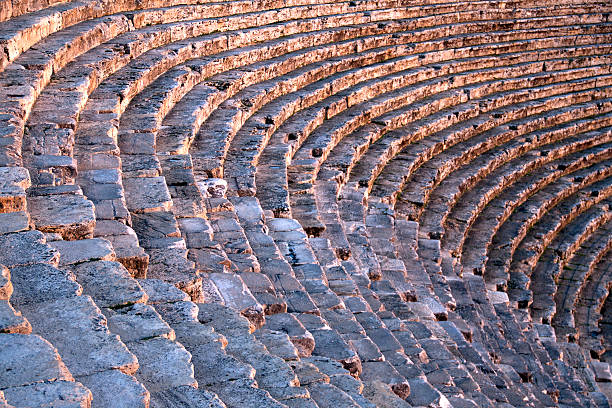 Hierapolis theater, Pamukkale, Denizli/TURKEY