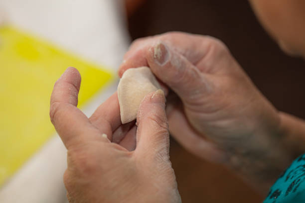 istock Process of making ukrainian national food dumplings 1820358147