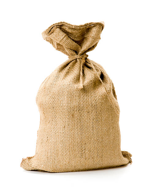 холщовый мешок - sack burlap burlap sack bag стоковые фото и изображения