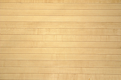 An artificial hardwood floor.