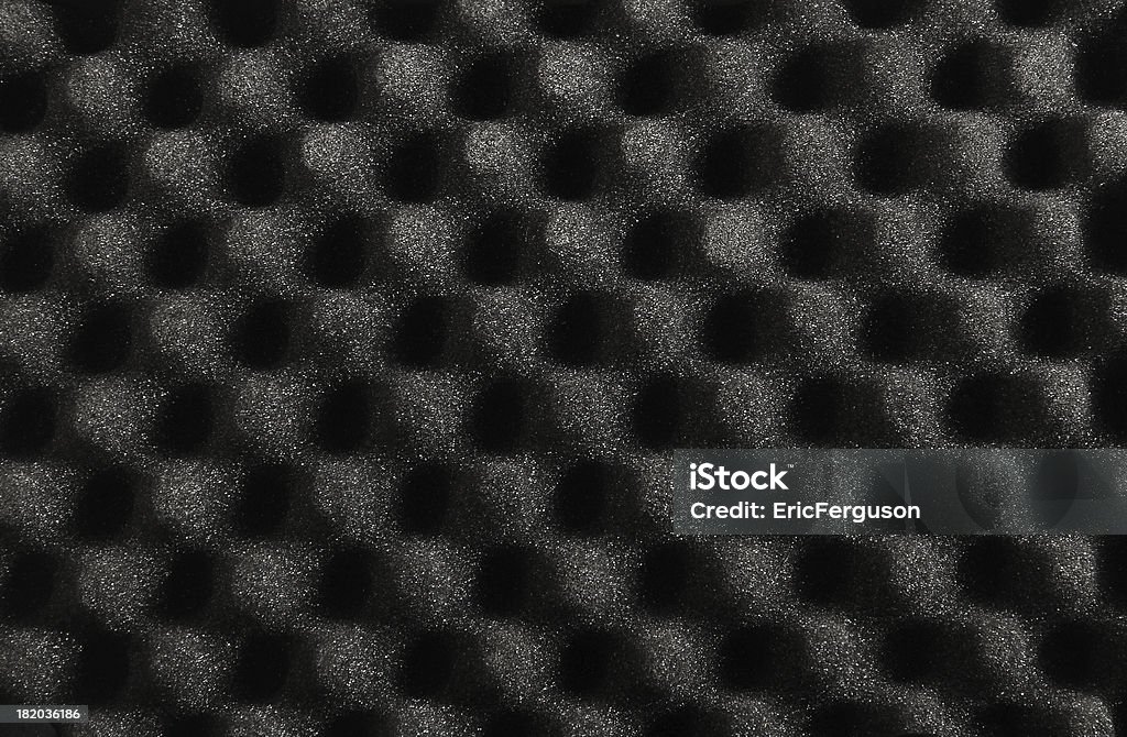 Accoustic Foam Background Accoustic Foam used to insulate the walls of music recording spaces that need to be sound-insulate from the rest of the studio. Foam - Material Stock Photo