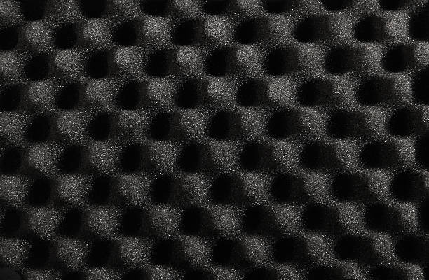 Accoustic Foam Background Accoustic Foam used to insulate the walls of music recording spaces that need to be sound-insulate from the rest of the studio. acoustic music stock pictures, royalty-free photos & images
