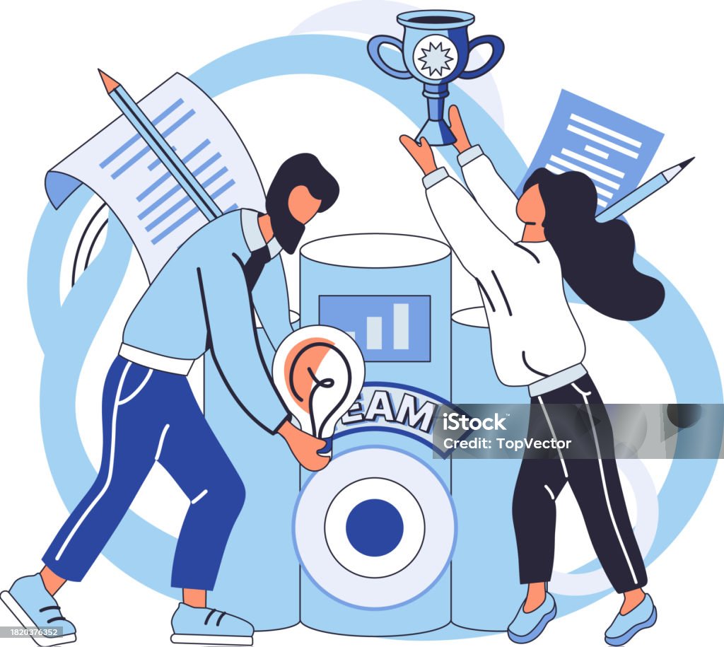Objectif Commun Travail Déquipe Résoudre Des Problèmes Complexes Combiner Différents ...