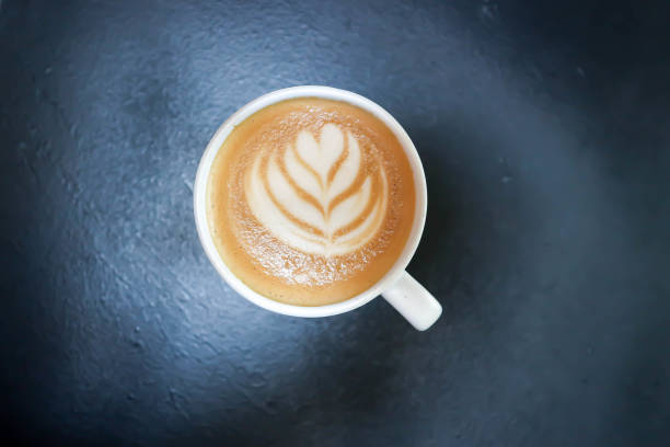 istock hot cofffee, cappuccino coffee or latte coffee or flat white 1820388573