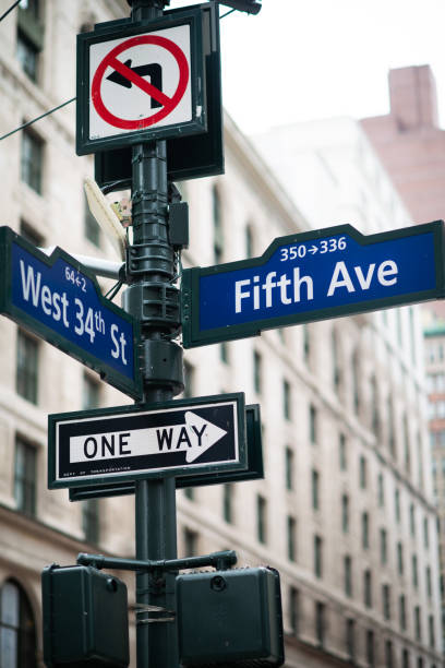 istock Signs at Lower Manhatten 1820403662
