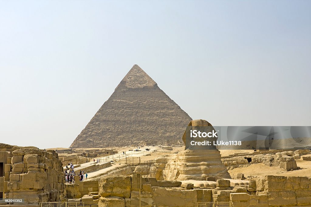 Hüterin der Pyramiden - Lizenzfrei Afrika Stock-Foto