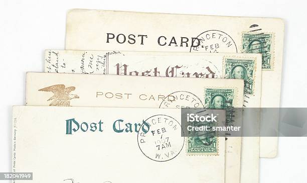 Penny Postcards Stock Photo - Download Image Now - Coin, Communication, Concepts