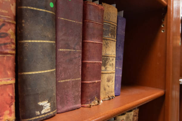 istock Old books from the old Biblioteca 1820420450