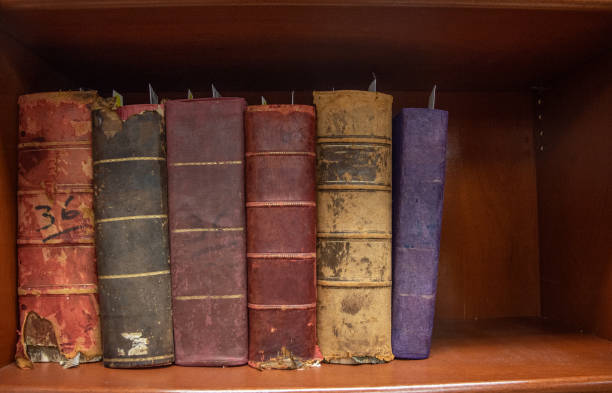 istock Old books from the old Biblioteca 1820420461