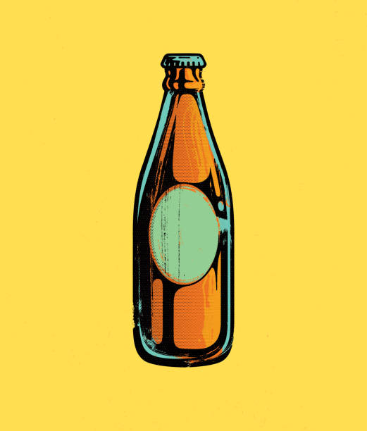 ilustrações, clipart, desenhos animados e ícones de garrafa, pop art - water bottle purified water water drink