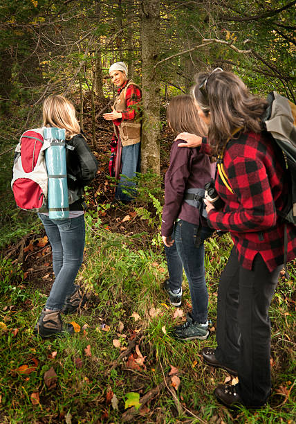 istock Woman in the wilderness 182042281