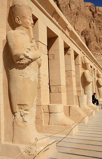 istock Osirid Statues at Queen Hatshepsut's Temple 182042789