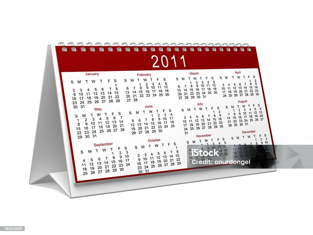 Calendar 2011 Year 2011 2011 Stock Photo