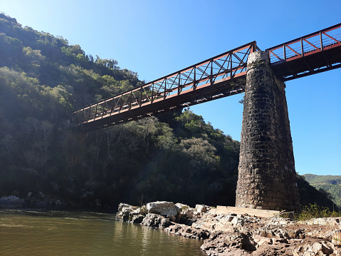 Railway bridge in the mountains of Rio Grande do Sul, Brazil