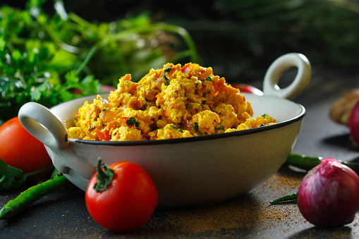 Paneer bhurji is a popular and delicious Indian dish made with crumbled paneer (Indian cottage cheese).