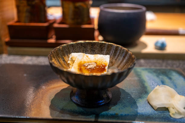 Delicious Japanese cuisine Cheese Tofu.