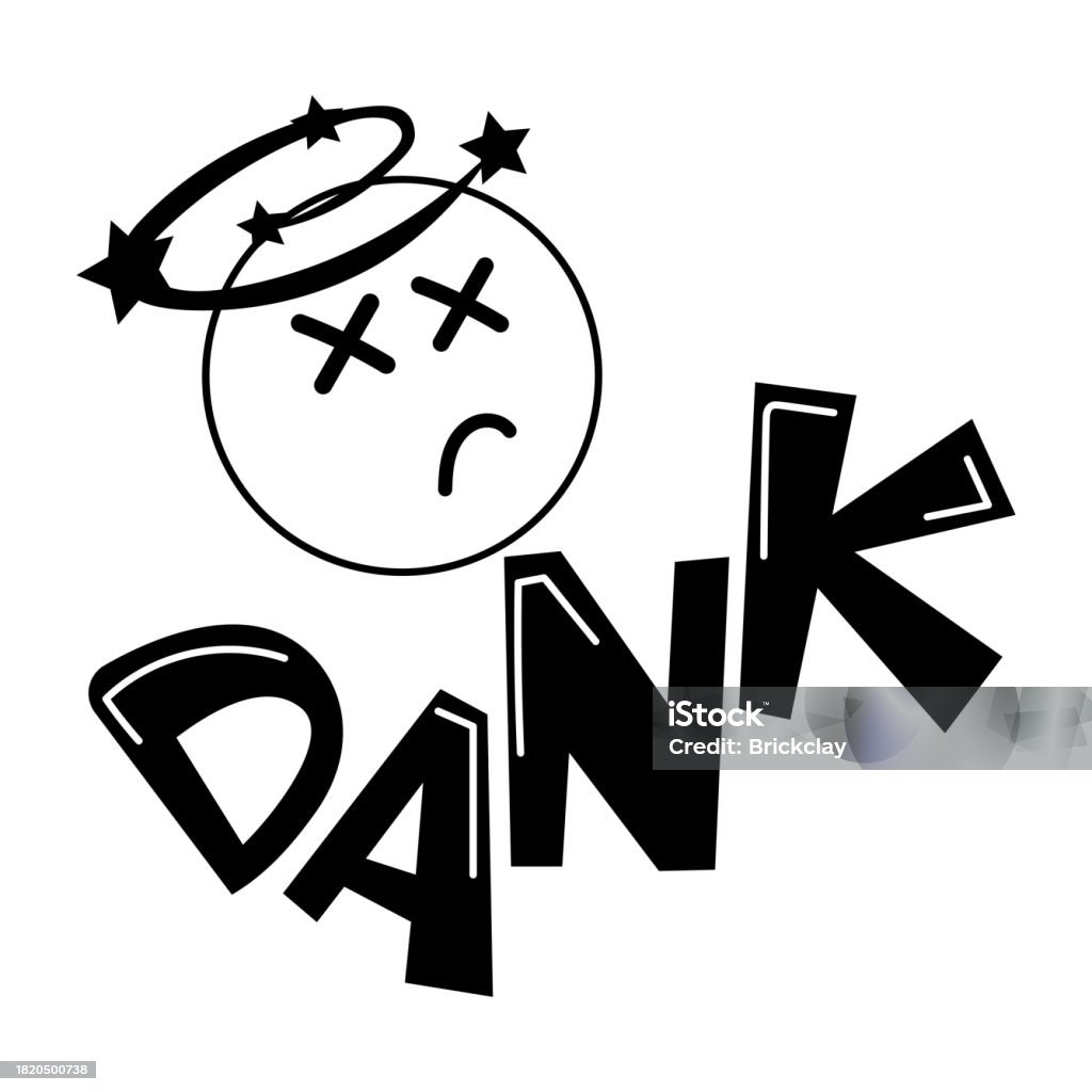 Dank Design Dank Emoji Stock Illustration - Download Image Now - Alphabet, Emoji ...