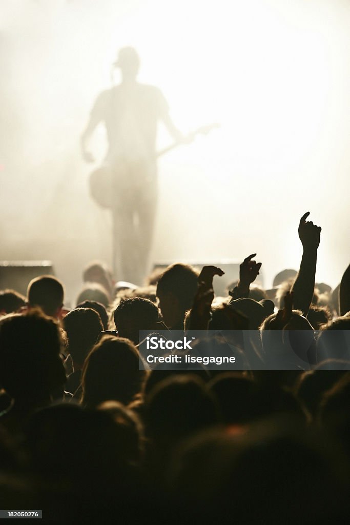 Konzert im Freien - Lizenzfrei Künstlergruppe Stock-Foto