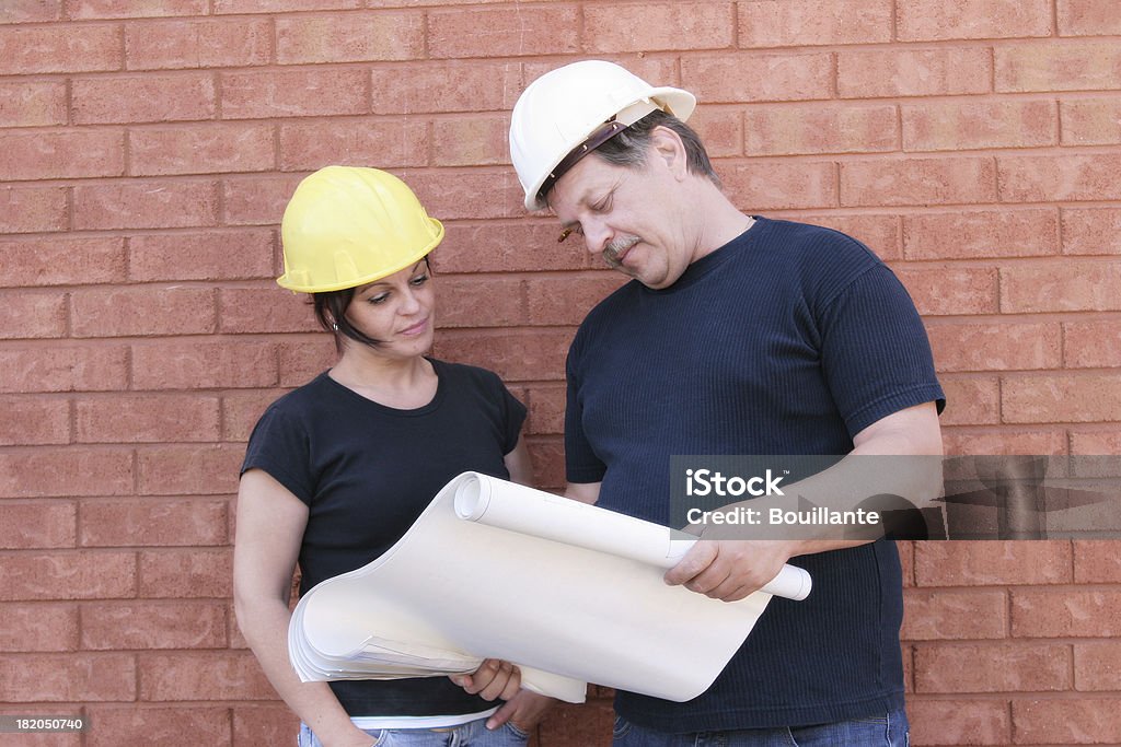 Gemeinsam arbeiten - Lizenzfrei Arbeiten Stock-Foto