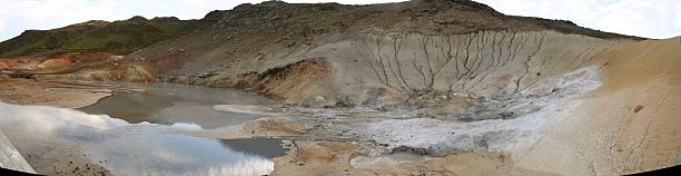 Geothermal hotspot stock photo