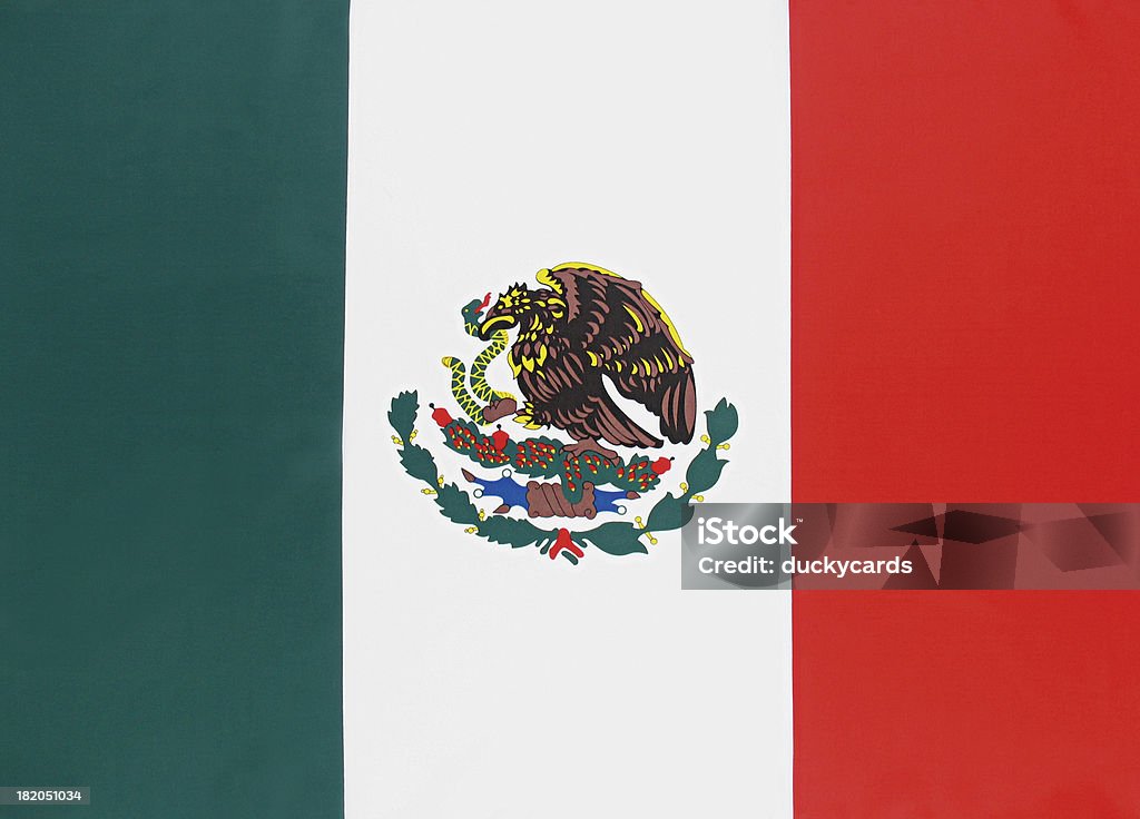 Real bandeira do México - Foto de stock de América Latina royalty-free