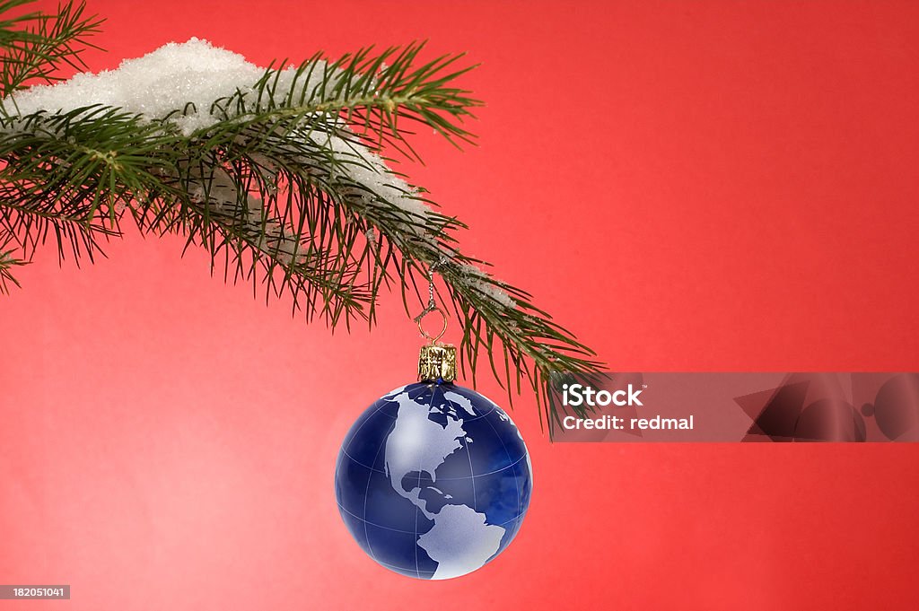 Weihnachten Welt - Lizenzfrei Globus Stock-Foto