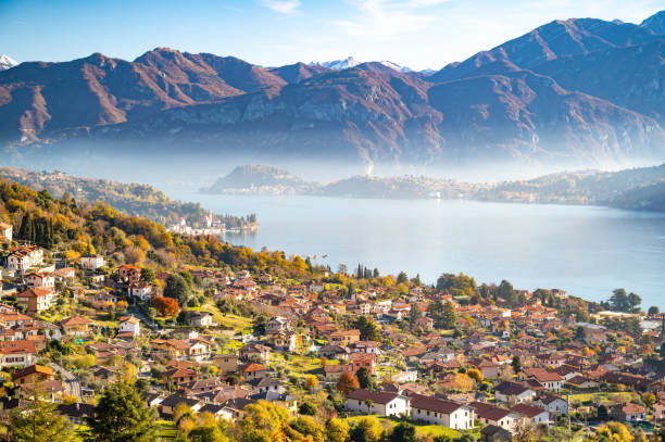 istock Lake Como, Ossuccio and Bellagio. 1820512545