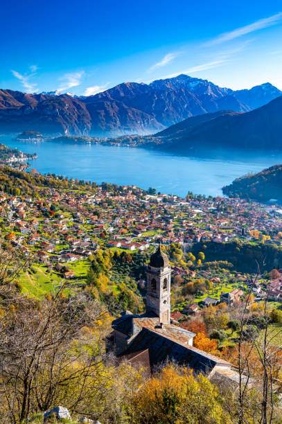 istock Lake Como, Ossuccio and Bellagio. 1820513135
