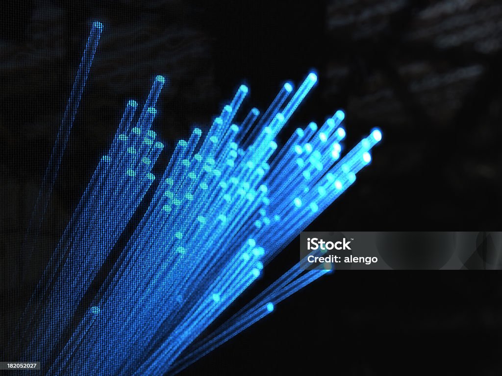 광 광섬유 - 로열티 프리 광섬유의 스톡 사진