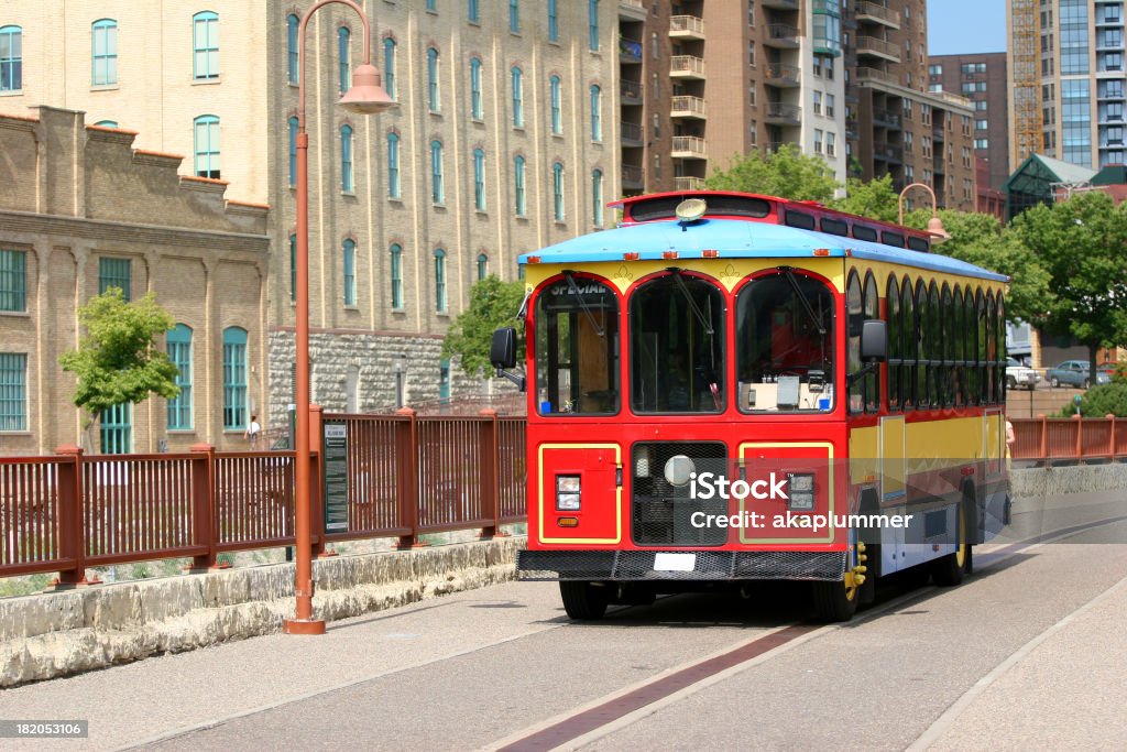 Ônibus de turismo - Foto de stock de Mineápolis royalty-free