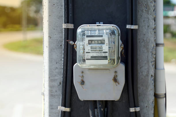 istock An electric meter is a device used to measure and display electrical quantities 1820534397